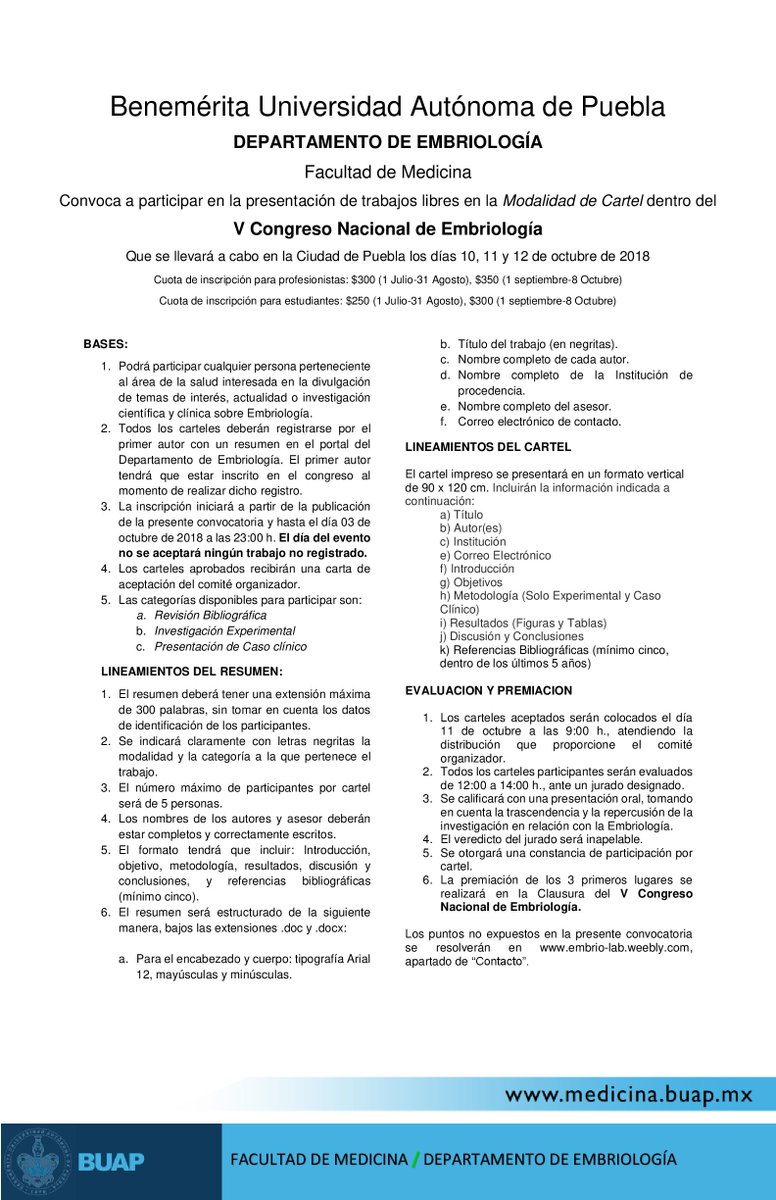 Fac. Medicina BUAP tweet media