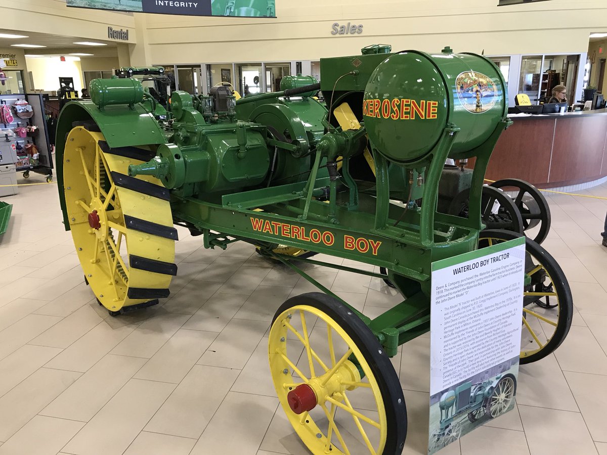 Lots of classics on display for <a href="/PremierEquip1/">Premier Equipment</a> open house Saturday #thelegendrunson #johndeere