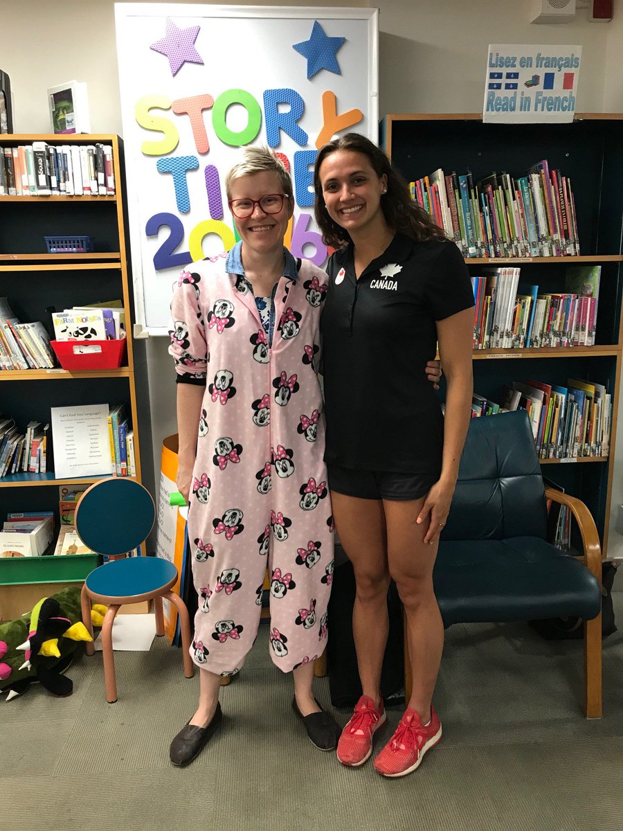 sickkids's tweet photo. Thank you @Kjmasse for stopping by (again!) to be a guest reader during story time. Our patients, families and staff were lucky to have had the chance to read with an Olympic champion! https://t.co/B1JdxK8F4A