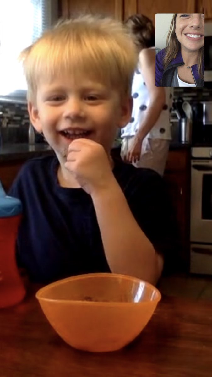 HelenthaFelon's tweet photo. You’re not a long distance Aunt if you don’t play hide and seek via FaceTime #missthesefools #BFFs #josephatehissnackinonebite https://t.co/5SUUGZZaQK