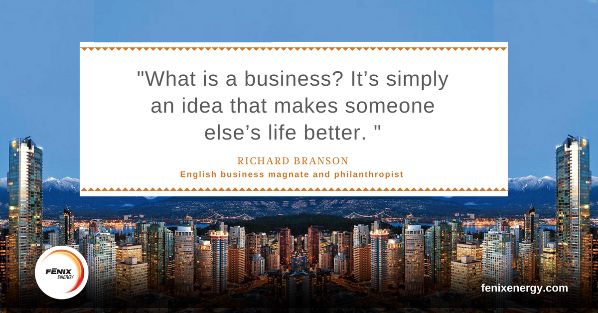 Friday inspiration from <a href="/richardbranson/">Richard Branson</a> today. We create positive impact by #MakingBuildingsBetter.