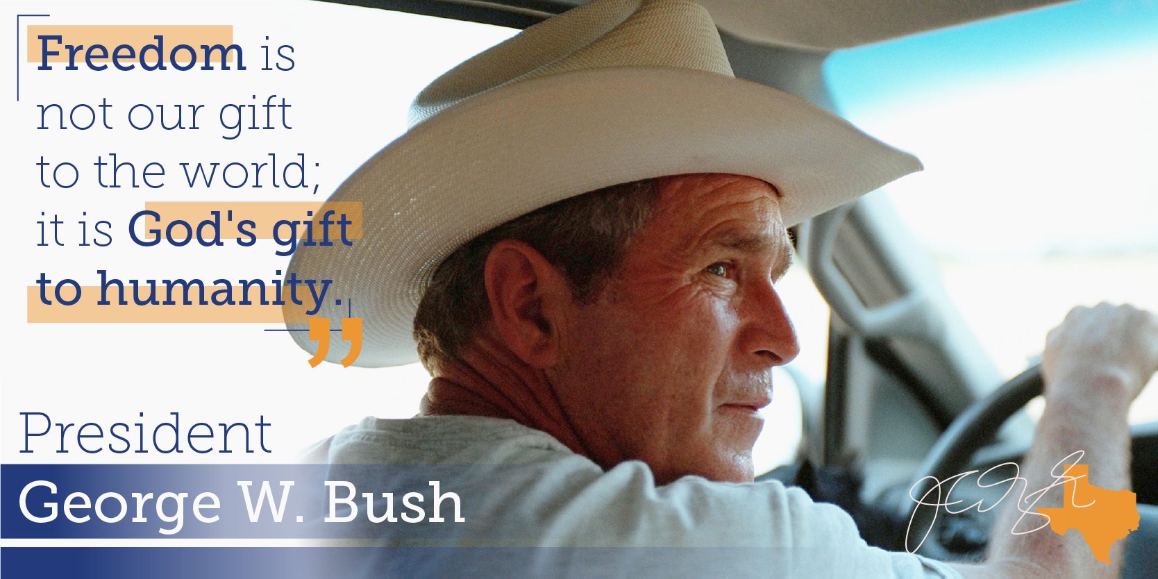 Wishing my dear friend and fellow West Texan, President George W. Bush, a very happy birthday! 