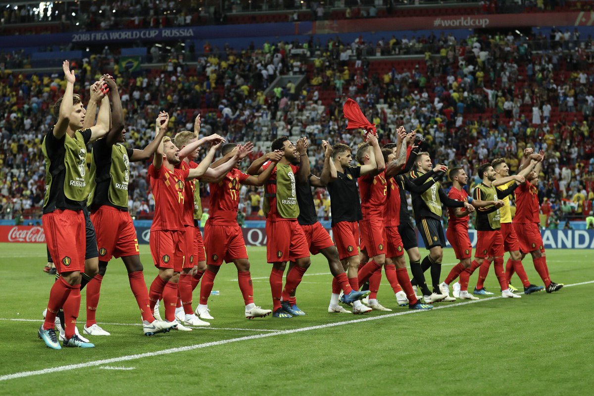 Semi-finals!! 🇧🇪🇧🇪🇧🇪 #REDTOGETHER #WorldCup #BRABEL