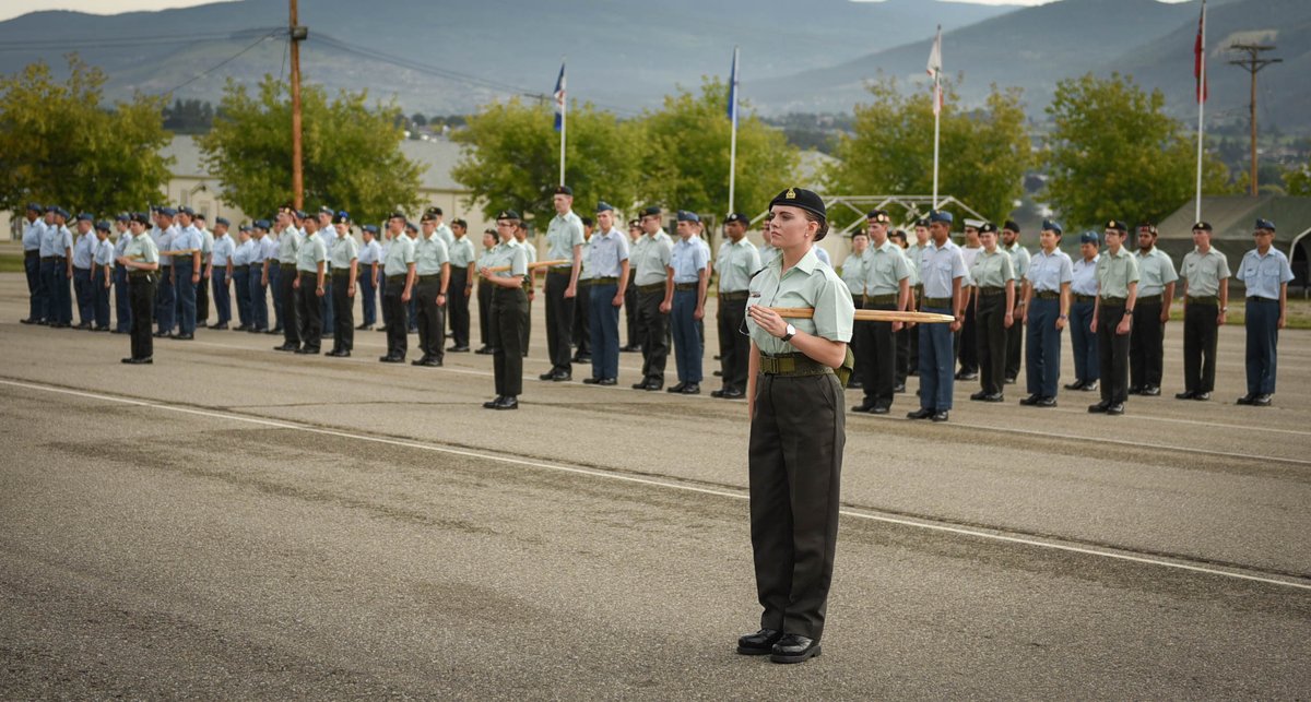 VernonCadets's tweet photo. Chief Warrant Officer Ava Durrell has been appointed the Regimental Sergeant Major for the Vernon Cadet Training Centre for the summer of 2018.
--
 L'Adjudant-chef Ava Durrell a été nommé sergent-major régimentaire du Centre d'instruction des cadets de Vernon pour l'été 2018. https://t.co/QMMvGANMnF
