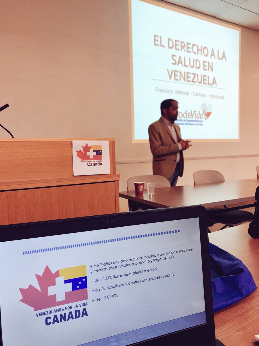 venezolanosplv's tweet photo. @valenciafran @codevida en conversación con comunidad de #Toronto sobre la #EmergenciaHumanitariaCompleja en #Venezuela y la necesidad de #CooperacionInternacional @venezolanosplv #sehablaDDHH @CVDemForum https://t.co/zi3DSRtj6M