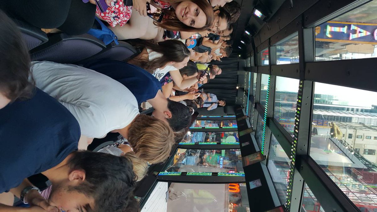 And finishing off the day with a trip aboard <a href="/TheRideNYC/">The Ride NYC</a>