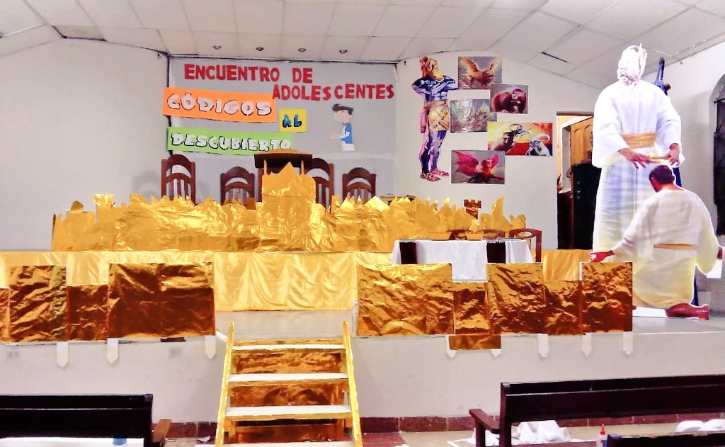 liatem's tweet photo. En el Distrito Misionero de la Convención A  #MSOP  .Está todo listo para recibir a nuestros Adolescentes . #EncuentroDeAdolescentes #CodigosAlDescubierto #UPSur 🇵🇪 #Conectados con las #NuevasGeneraciones https://t.co/cRqjTXzN0o