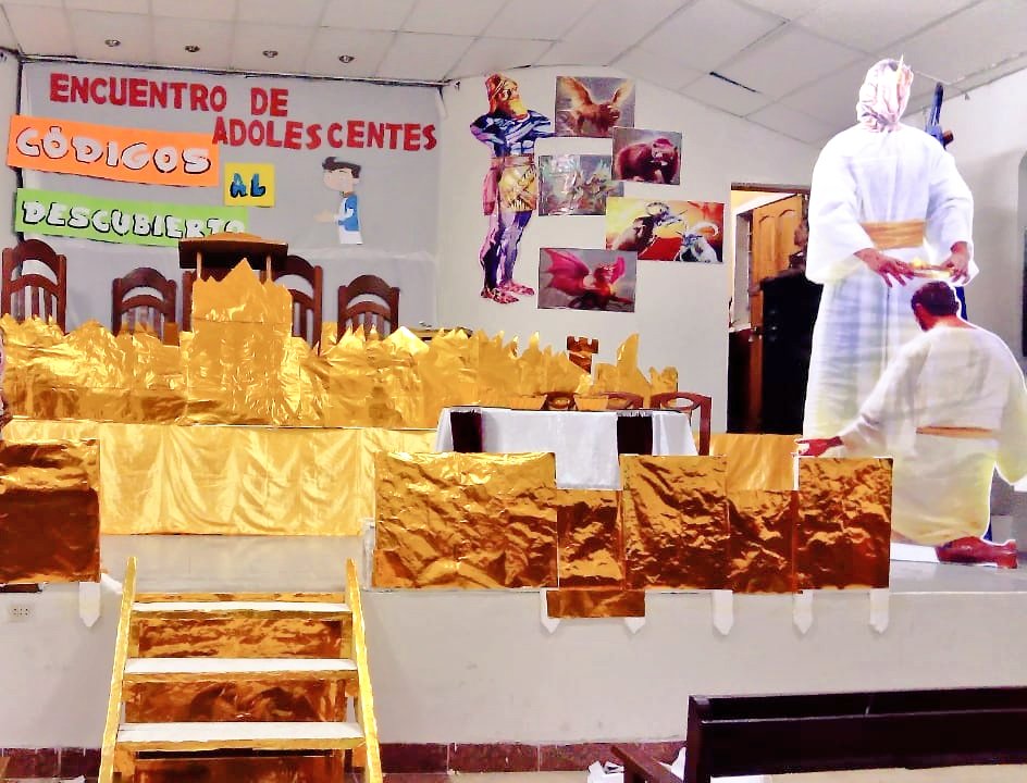 liatem's tweet photo. En el Distrito Misionero de la Convención A  #MSOP  .Está todo listo para recibir a nuestros Adolescentes . #EncuentroDeAdolescentes #CodigosAlDescubierto #UPSur 🇵🇪 #Conectados con las #NuevasGeneraciones https://t.co/cRqjTXzN0o
