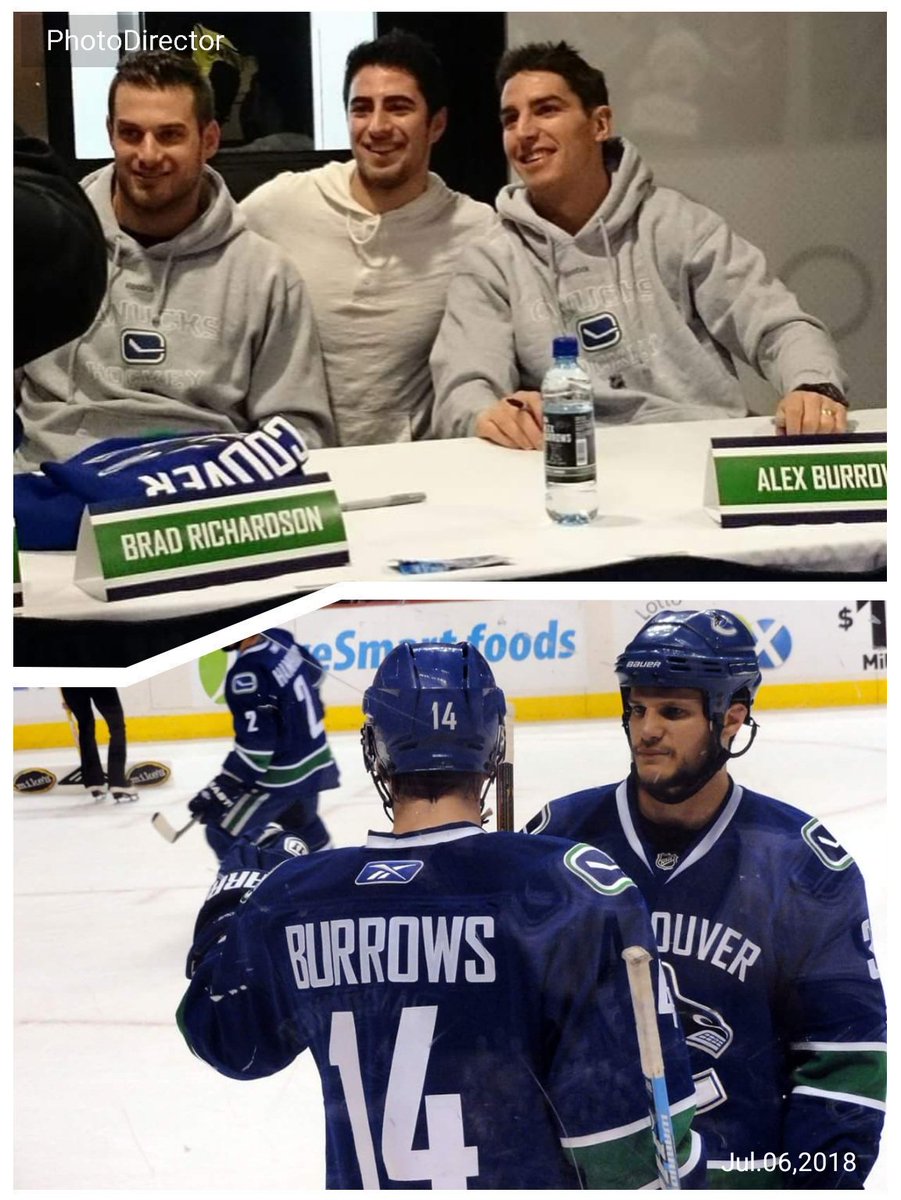 7thCanuck's tweet photo. Congratulations on your retirement @aburr14 ! Wishing you all the best with the Laval Rickets. I will always have fond memories of you wearing our #14 blue jersey ❤ #ForeverACanuck #PBBT #Canucks https://t.co/JY3DycCDaj