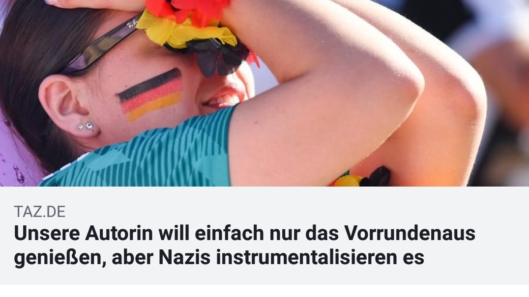 HysCleric's tweet photo. die essenz von @tazgezwitscher in einer schlagzeile. #rechthatsie https://t.co/Yhi7WrfCKJ