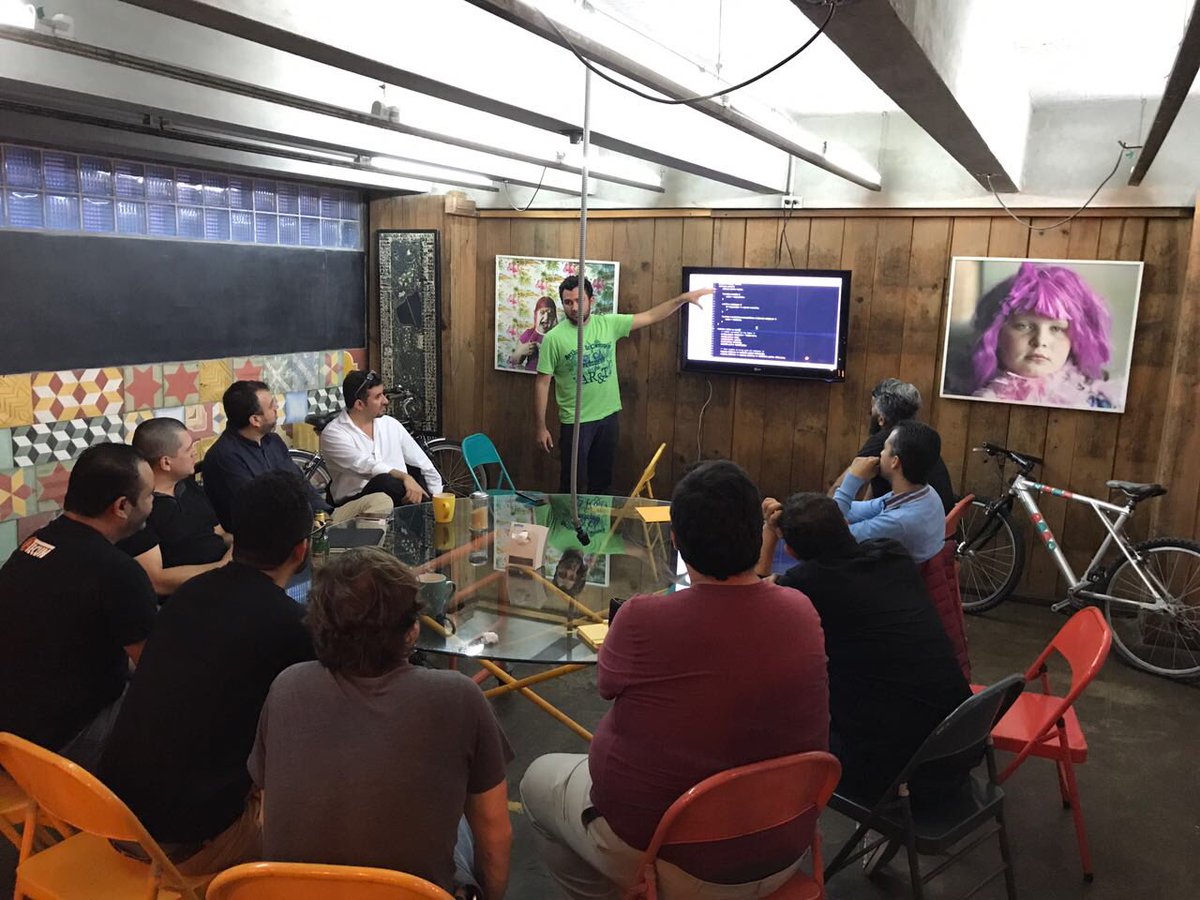 SimpleICO's tweet image. #tbt 7/26/2017 - Our first roundtable Blockchain Developers Meetup, almost one year ago! Titus, creator of TitusCoin* reviewing the code of an ERC20 token! *TitusCoin was our very first token on the Mainnet 🙌🏽🔥. #SimpleICO #financialinclusion #internetcrowdoffering