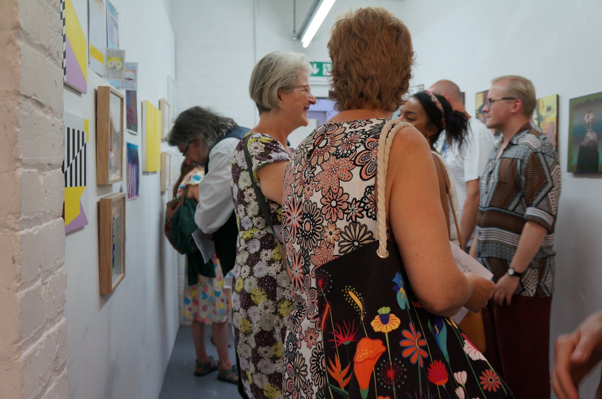 Thanks to Everyone who joined us for the PV. #TwiceAsNice exhibition continues Saturdays —> Open today 11am - 5pm.

photo <a href="/ConcreteMetal/">Olga Woszczyna</a>