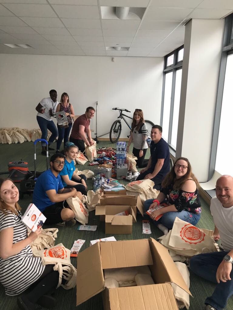 TU_Recruitment's tweet photo. Y12 residential summer school prep earlier today! 

See you all soon! #teessidesummer https://t.co/ukKzwSMyop