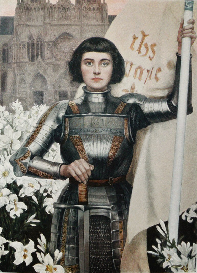 URDailyHistory's tweet photo. Today in 1456: After the Hundred Years' War ended and 25 years after she was burned at the stake, Joan of Arc is given a retrial by #Pope #Callixtus III where she was acquitted of #heresy. She had been captured during the Hundred Years' War and convicted by the English. https://t.co/acRhzKQajJ