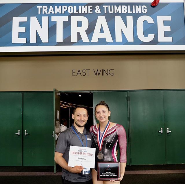 Congratulations @allie.singerr! Silver medal and member of the 2018-2019 USA National Team 🇺🇸. Proud of all your hard work and honored to coach you. Excited for the remainder of USA Gymnastics Championships and all of our great athletes. #usagymchamp… ift.tt/2lYi8M8