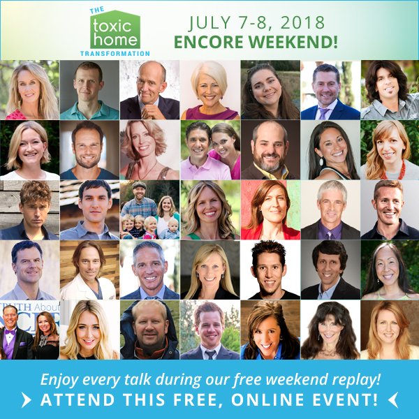 stopvaccinating's tweet photo. It's Encore Weekend at The #ToxicHomeSummit! All expert talks unlocked starting Saturday at 10am U.S. eastern (New York time)! Join us: https://t.co/qzMypB5WlB https://t.co/DPE3Egp7e2