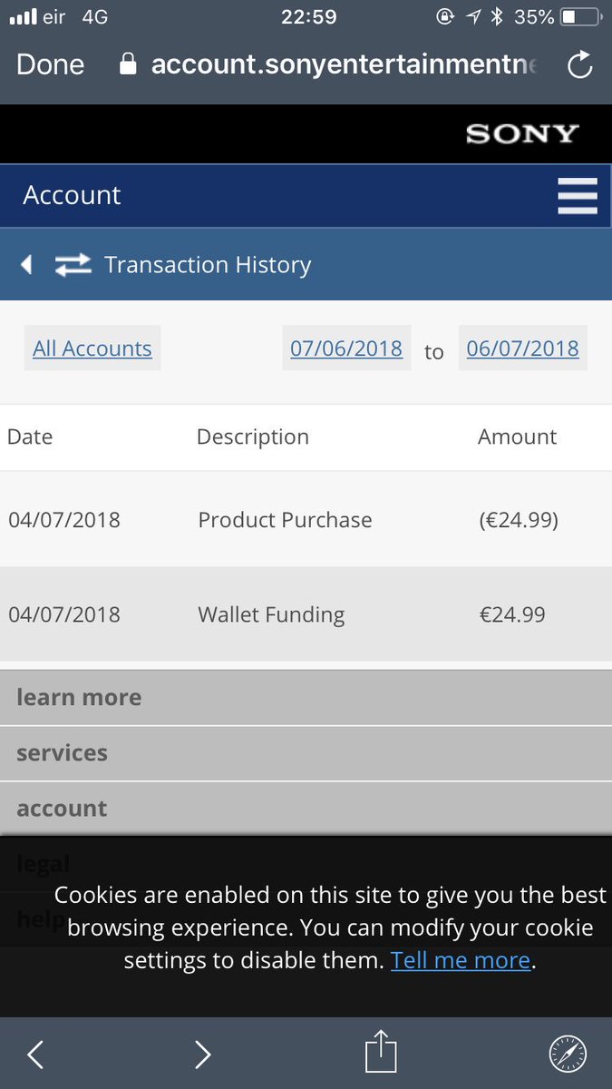 Ask Playstation Uk No Twitter Hello Can You Double Check These Payments In T Co Srtf9p3t0f In Your Transaction History If You Are Seeing A Wallet Funding Transaction And Then A Ps Plus Transaction Ask Playstation Uk No Twitter Hello Can You Double Check These Payments In T Co Srtf9p3t0f In Your Transaction History If You Are Seeing A Wallet Funding Transaction And Then A Ps Plus Transaction