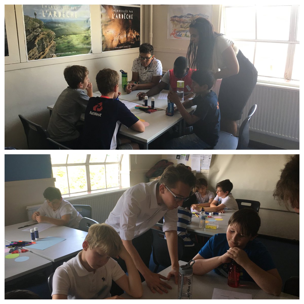 HA_LanguageDept's tweet photo. Lovely two days meeting all of our new Year 7s with a fun lesson for all to enjoy. Great caterpillars everyone! https://t.co/4HZgkIuo8D