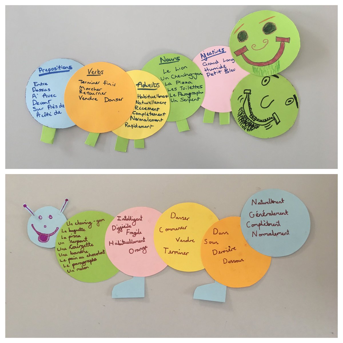 HA_LanguageDept's tweet photo. Lovely two days meeting all of our new Year 7s with a fun lesson for all to enjoy. Great caterpillars everyone! https://t.co/4HZgkIuo8D