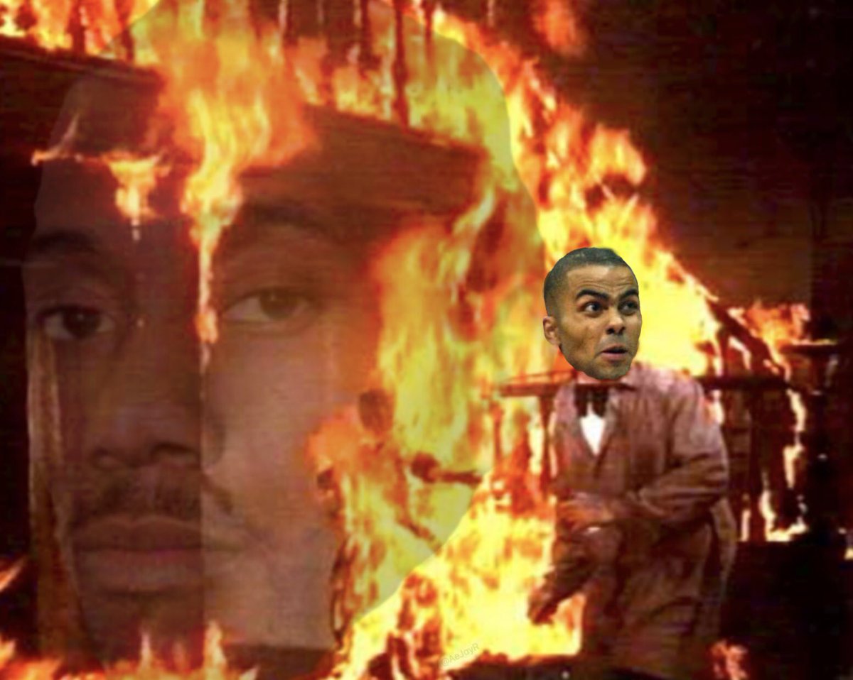 AeJayR's tweet photo. A live look at Tony Parker leaving the Spurs facility for the final time #BigThreeForever https://t.co/P8czTDy82a