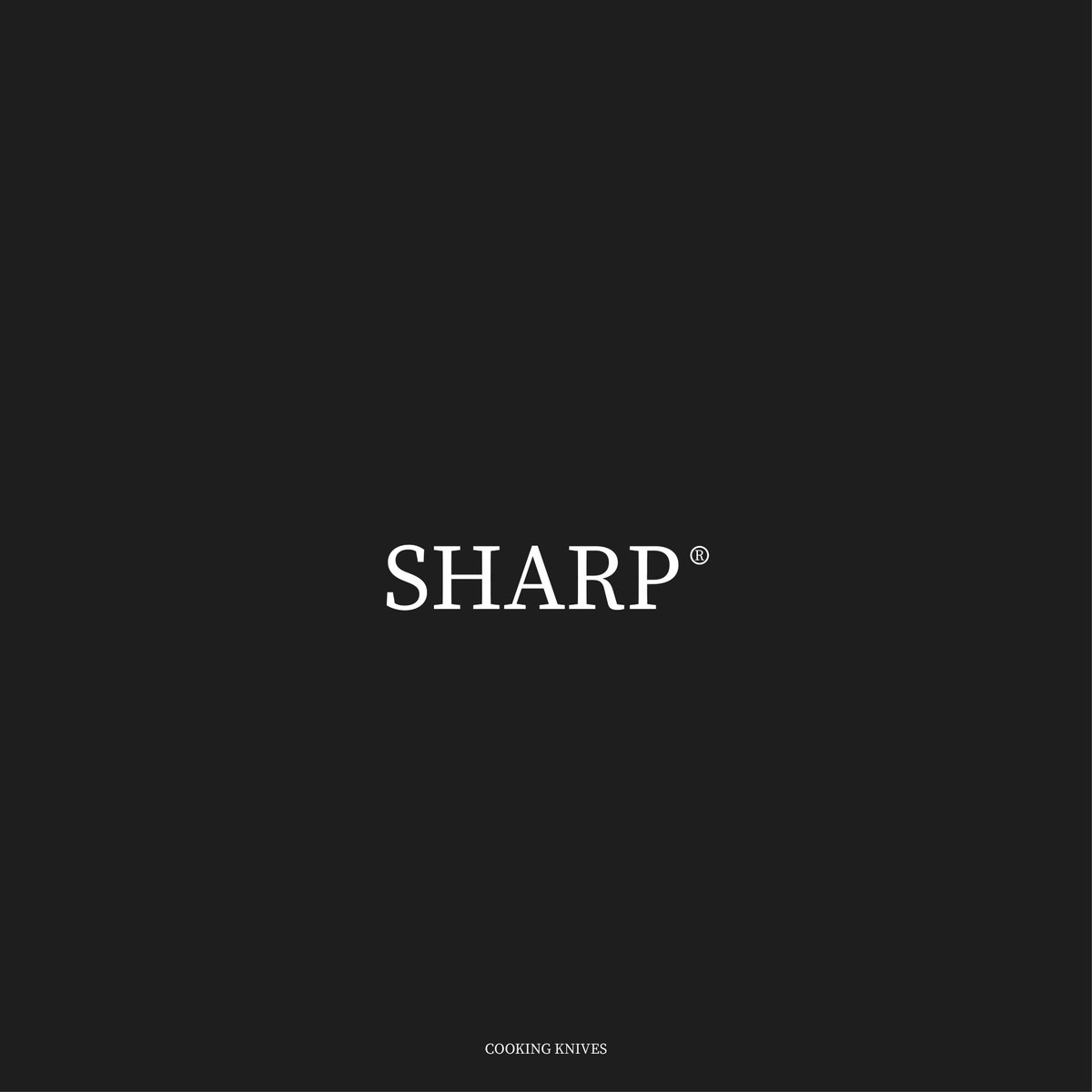 YesItsNemus's tweet photo. #16 - Sharp. Cooking knives. 

I tried making it simple. 

Any thoughts? 

And sorry because i was not here, know that doesn't mean anything to you, but i had 0 motivation.

#ThirtyLogos https://t.co/FEK6b1DEnd