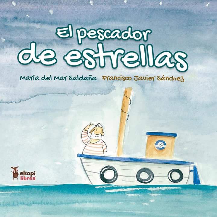 SalcesViky's tweet photo. Buenas noches de #cuento Una noche, un pescador descubre que las estrellas están cayendo al mar. ¿Qué está pasando en el cielo? ¡ Es entonces cuando el marinero decide ayudar a la luna a recuperar a sus fieles compañeras @OkapiLibros https://t.co/O1PN4diEvF