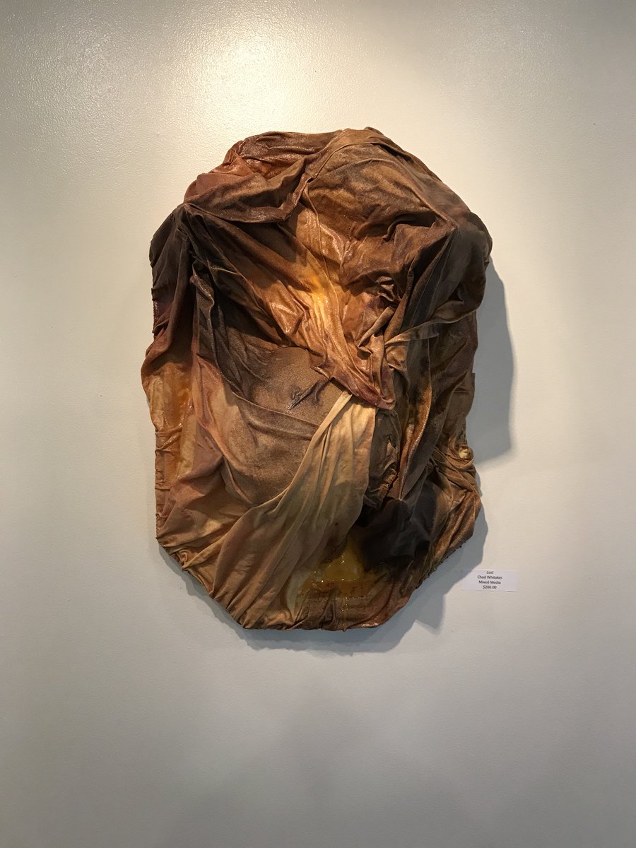 chadwhitakerart's tweet photo. At The Parliament for the Juried Show in York for their First Friday. Took 3rd place! 
https://t.co/tHJZcqt5k0 #ghosts #thecontainments #artgraduate #artofvisuals ##sculpturesofinstagram #contemporaryart #interiorsculpture #whitakerstudios #yorkar https://t.co/a9TxKONUQA