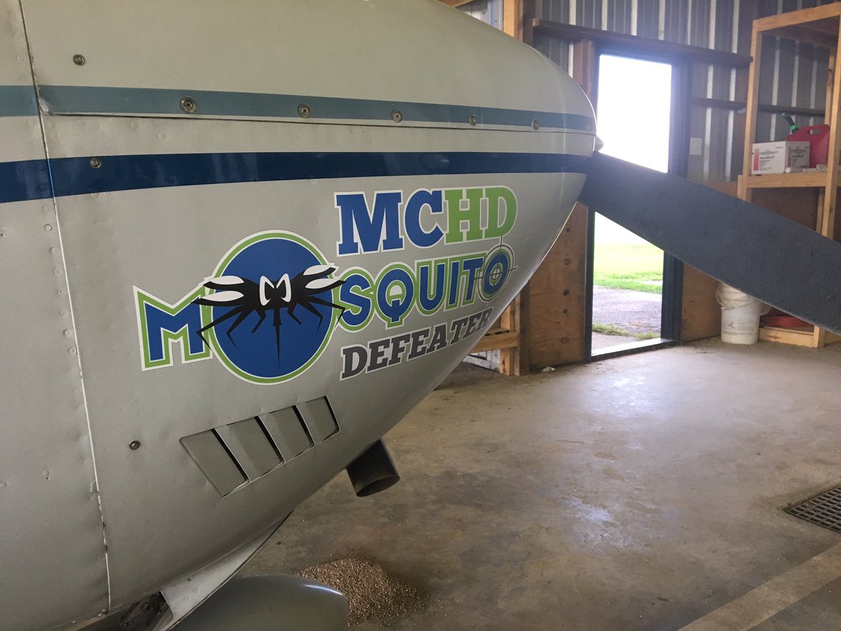 The <a href="/ILoveMCHD/">MCHD</a> takes fighting mosquitos very seriously. Good! 
Spray plane is going up in about 20 mins in southern part of Mobile Co
