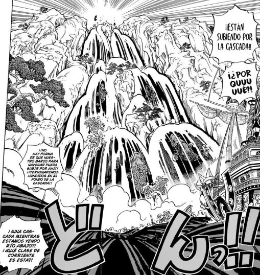 Wismichu's tweet photo. Oda haciendo referencias a Hokusai en el ultimo de One Piece. Es que le comía el culo a este señor. https://t.co/8XKngpgb4V