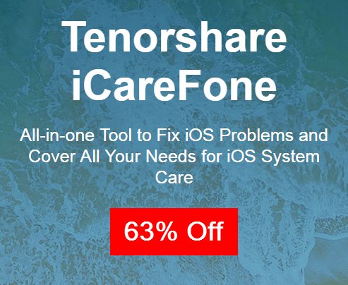 drecoverycoupon's tweet photo. 63% Off - Tenorshare iCareFone Discount Coupon Code
https://t.co/g5ypn3EUAN

#FixiOS #iOSRecovery #iPhoneManager #iCareFone #Tenorshare #RepairiOS #AdsRemove #iPhoneRecovery #iPhoneBackup #iPhoneCleaner #Coupons #Discounts #Deals https://t.co/uTLpruI0ua