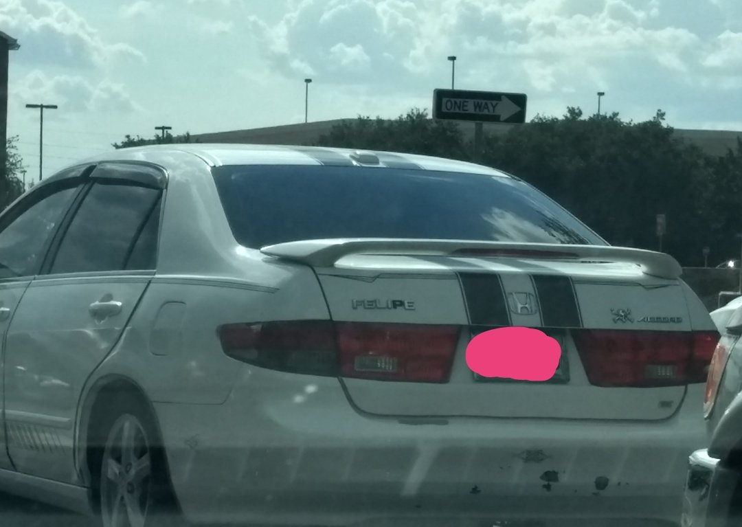This is Felipe's car, and he wants everyone to know it. #zoomin #felipe #houston