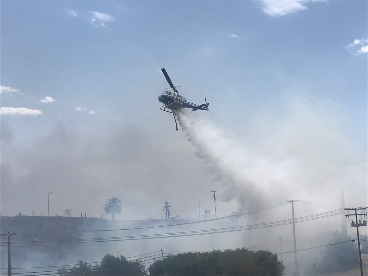 SD_Stuff's tweet photo. Never fly drones near wildfires.If you fly, we can't. #WestFire SDSheriff CALFIRESANDIEGO https://t.co/RZjg8tDxg0

— ReadySanDiego (ReadySanDiego) July 7, 2018