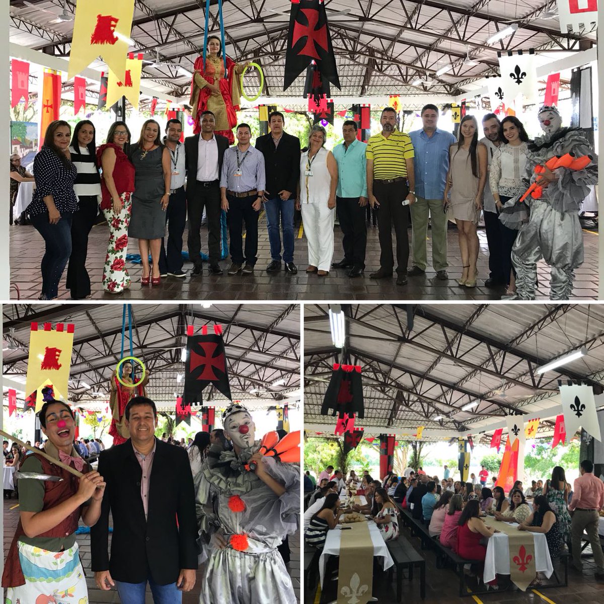 GermansSuarez's tweet photo. En este momento se da inico al segundo Banquete Literario CLEM, dentro del marco de la Semana de Alistamiento; en esta oportunidad se vive un hermoso ambiente medieval.@senacomunica @ctrujillosena #SENACLEM https://t.co/z1Hf9GHKhm