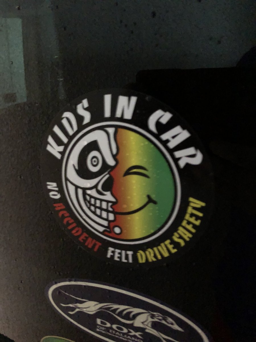 きぃ坊 Wanimaのキッズインカーステッカー あがってきたので貼ってみた いいんじゃないか Wanima ワニマ Wanima