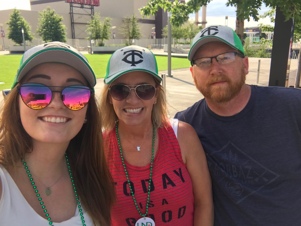 UND Twins night! #UNDproud