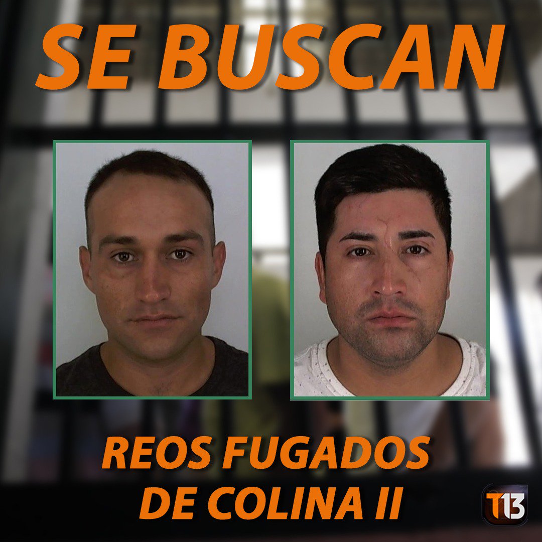 NUBLEONLINE_'s tweet photo. Ahora en Santiago🔘 2 peligrosos delincuentes se fugaron de Cárcel colina II. https://t.co/oH6hFcbUZQ