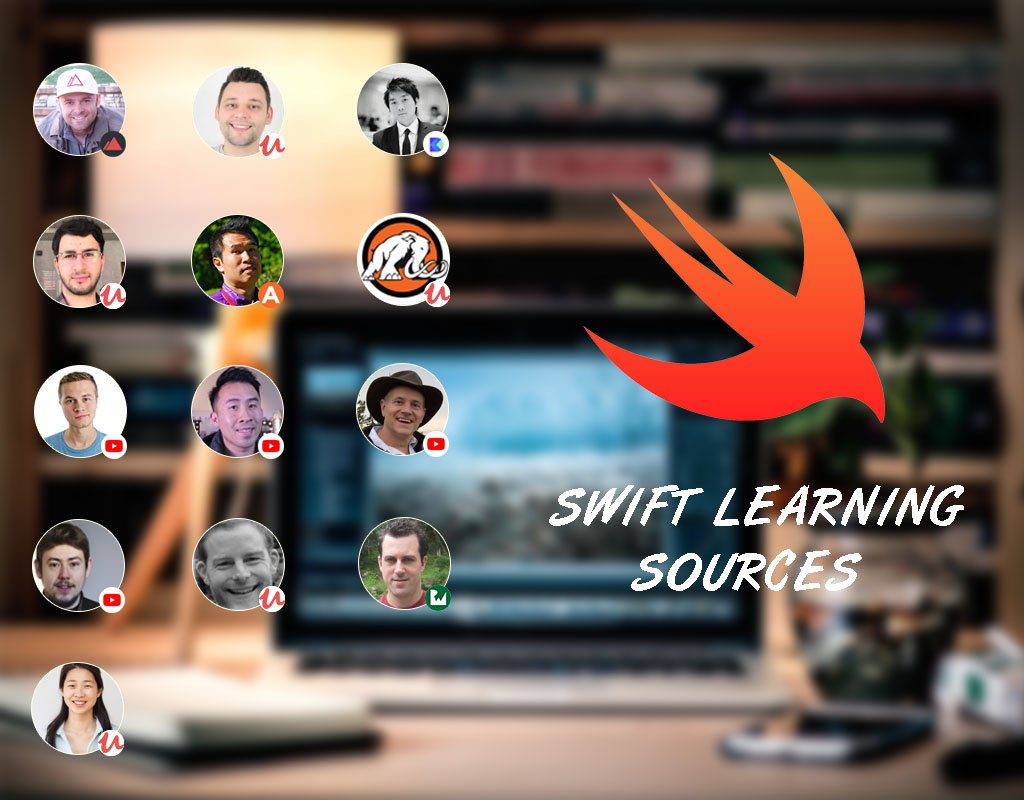 mkhasson97's tweet image. Before less than 2 years I wanted to learn #Swift and the best sources that I found are in the Photo below
@markprice_dev @OsaMa_Go_ @Archetapp @brianadventcode @yu_angela @GeekyLemon @simonng @buildthatapp @techedrob @MengTo @mammothcompany @bigmtnstudio @rwenderlich