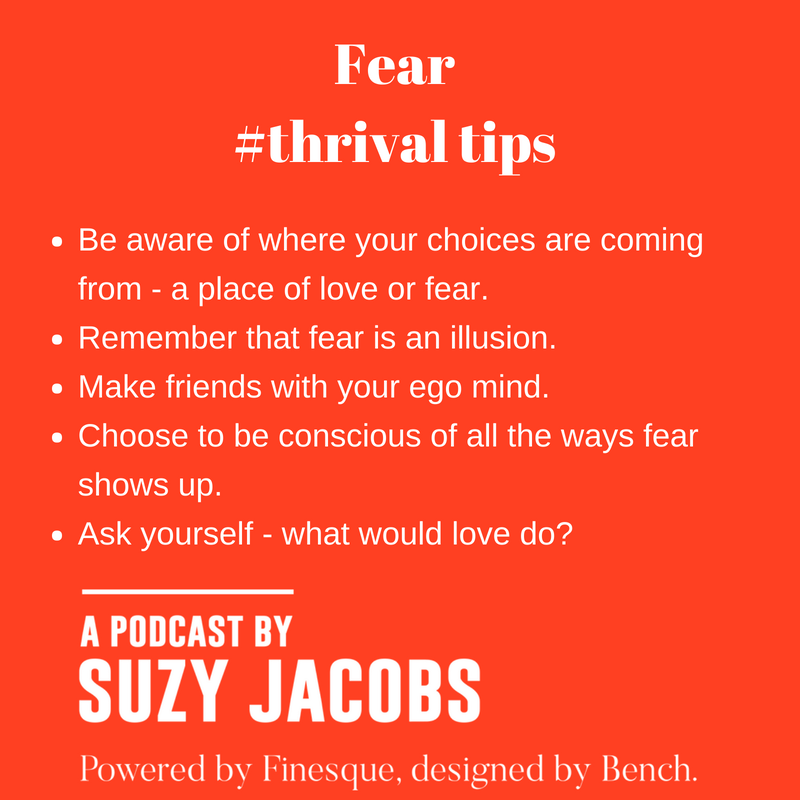 TheChangeRoomPC's tweet photo. #Thrival Tips from our latest podcast episode on Fear. Seems we all experience fear in business, so listen as @LornaPatten and I help you master the Context of Fear with immediate results #business #wealth #impact #change https://t.co/ugXt2KbGcm https://t.co/bH6yJ2zVwZ