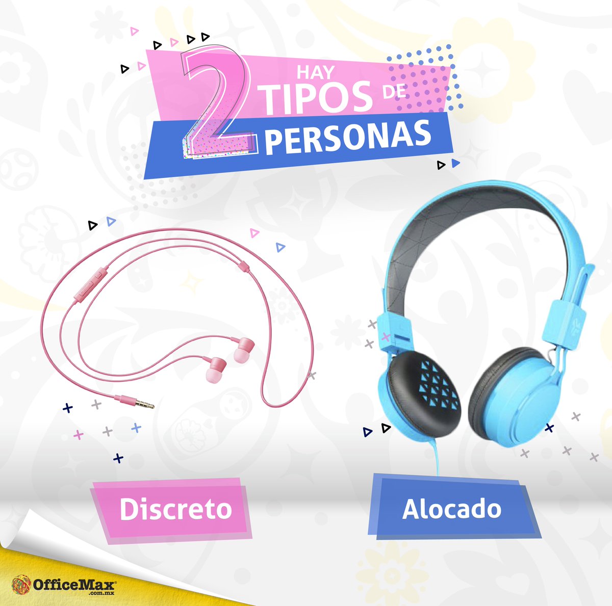 OfficeMax_mx's tweet photo. Dale RT si eres del #TeamDiscreto o FAV si eres del #TeamAlocado. Ven por los tuyos a OfficeMax.
https://t.co/THUHifZRqk https://t.co/eA5F6lBm7b