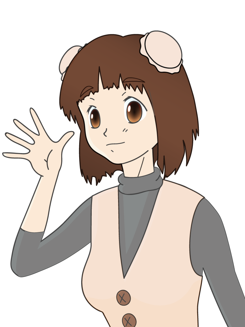 明石ポン子のイラスト素材 明石ポン子のイラスト素材