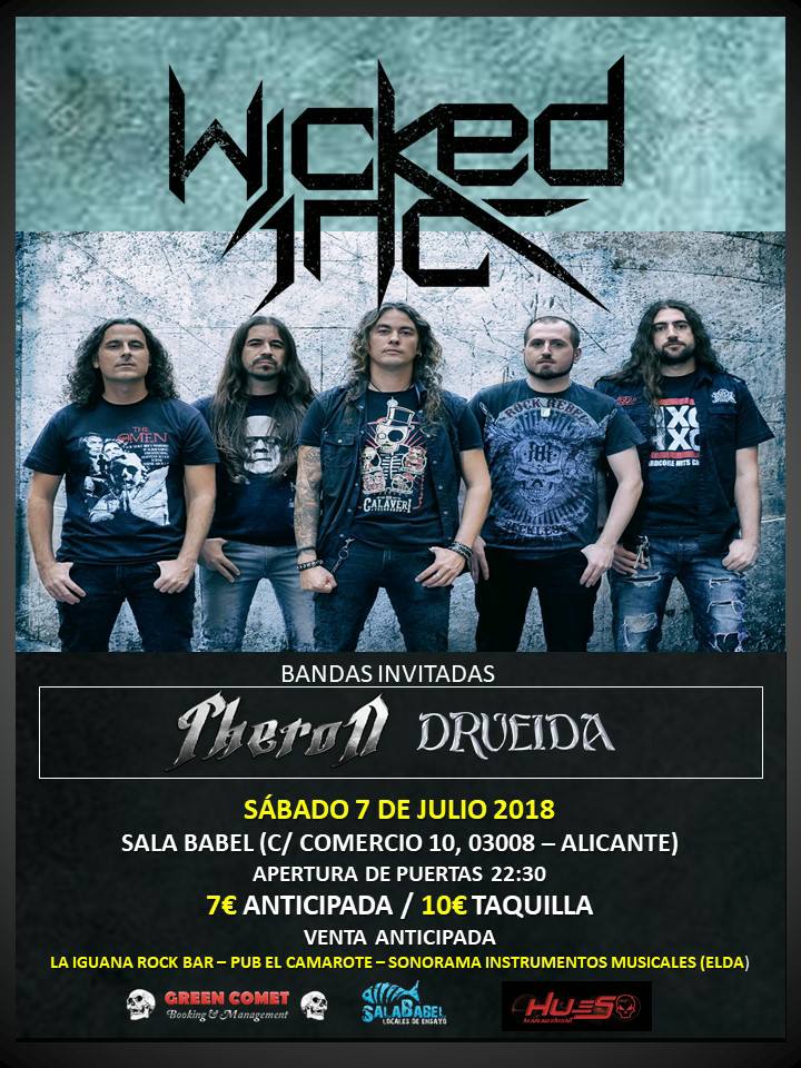 HMetalBrigade's tweet photo. Oferta musical para mañana con #BarbarianProphecies @AmenazaDeMuerte @_VOLTAIA_ @BurningTheWaves y #NieblaFuneraria en Lugo @IncWicked #Drueida y #Theron @insaniam_band @Nethertale y #Baloth en Alicante y @LeoJimenezMetal @silverfistmetal @zyphraoficial @xumatrarock en Madrid https://t.co/bPChUWOQfy