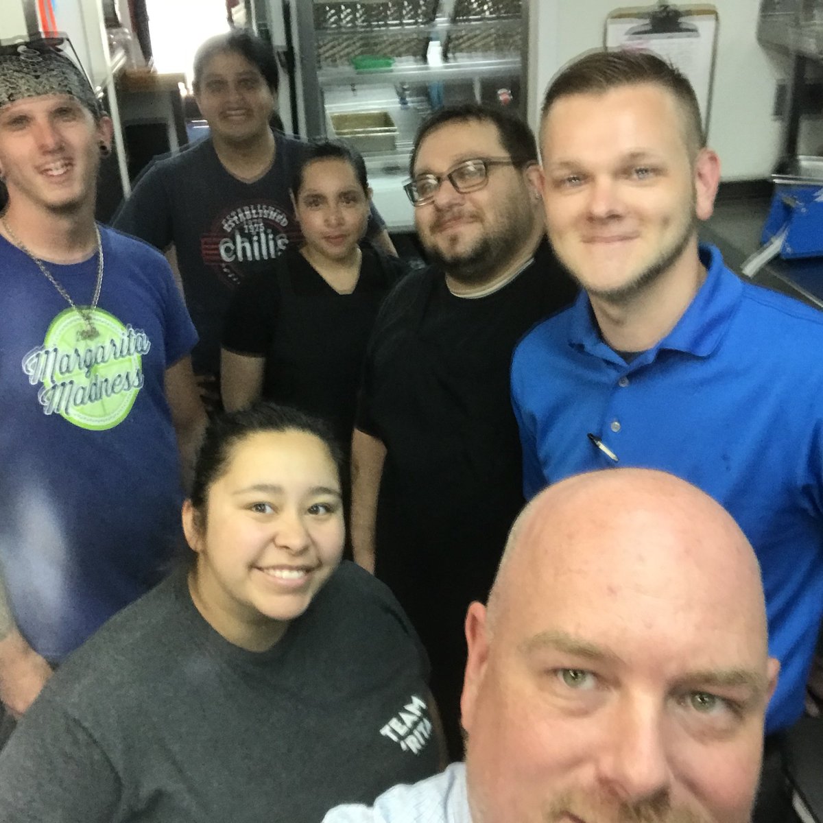 MattDobbins5's tweet photo. Great day visiting Chili’s Jacksonville and Chili’s Palestine. Thanks to you all for the time and making the Safety in the restaurants important. #ChilisLove #brinkerhead #chilishead. @chilisdave @RTF2011 https://t.co/ShUqjJHrgc