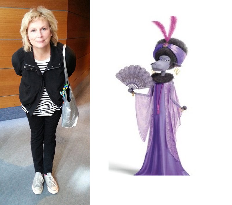 Happy 60th Birthday To Jennifer Saunders. The Actress Who Voiced Nana Noodleman In Sing.  