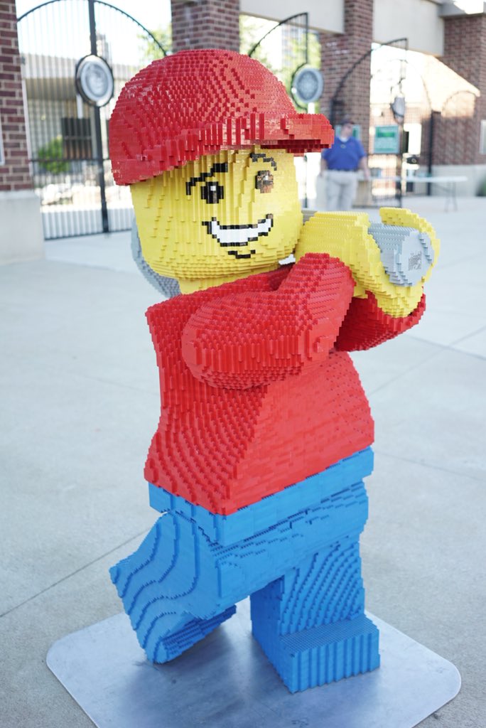 TinCaps's tweet photo. LEGO Night! 😁 The #LEGOletsplay Tour is at @ParkviewField tonight through Sunday! 🍎⚾️ https://t.co/3y1SFyqIby