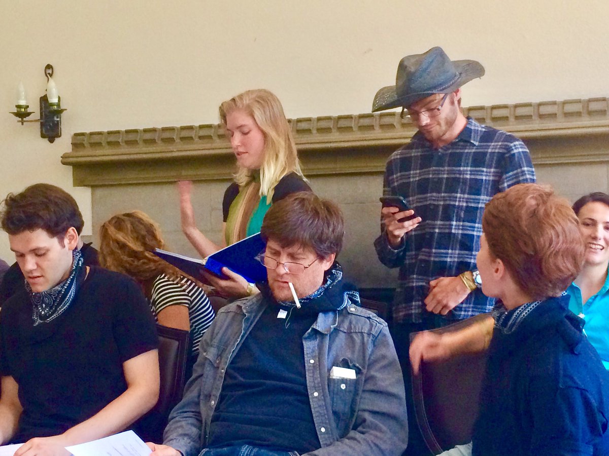 ReelHeART's tweet photo. #ThisHappenedToday ⁦@ReelHeART⁩ - #Live #Script #Read “THE MORTALITY GAME” by ⁦@theedvela⁩ #Texas #screenplays #CowStampede #HerdOfLongHornSteers #WadeDuPree #Honey #Schu #Tugger #Halada #TheGoodTheAndTheUgly https://t.co/wrprgBp3cl