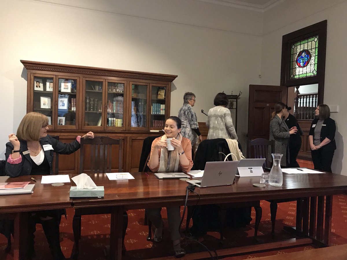 ForbesShelley's tweet photo. Preparing for our inaugural Literacy Symposium #CEWASYMPOSIUM @PruSmith0 @gabrie https://t.co/FE2EuJAz92