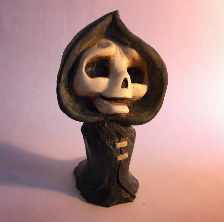 AJLoCascio's tweet image. Introducing a little Death on this hot hot day. A new spoop i’m working on between casting Battys. #Spoops