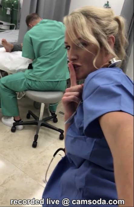 Here&rsquo;s a sneak peek of my flashing nurse video. Make sure you go to @CamSodaLive on @Pornhub to see whole<a href="/tag/mvsales"class="tags"><span>#mvsales</span></a>