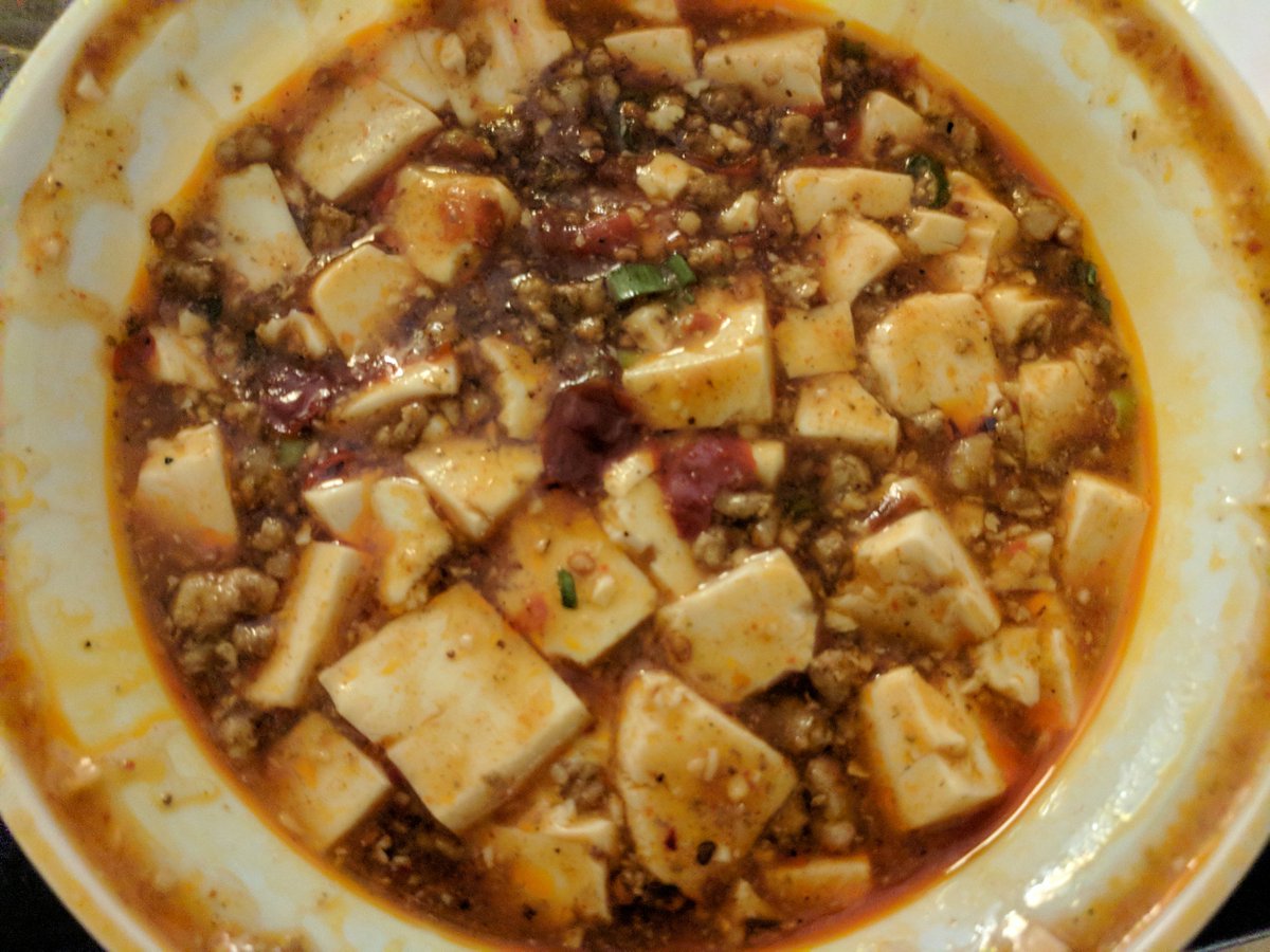 GoldStarMarimo's tweet photo. Dinner for days. #MapoTofu #Dinesty #YesIKnowThatsNotSpelledRight #ButItsTheirNameISwear https://t.co/OwEMAJskuI
