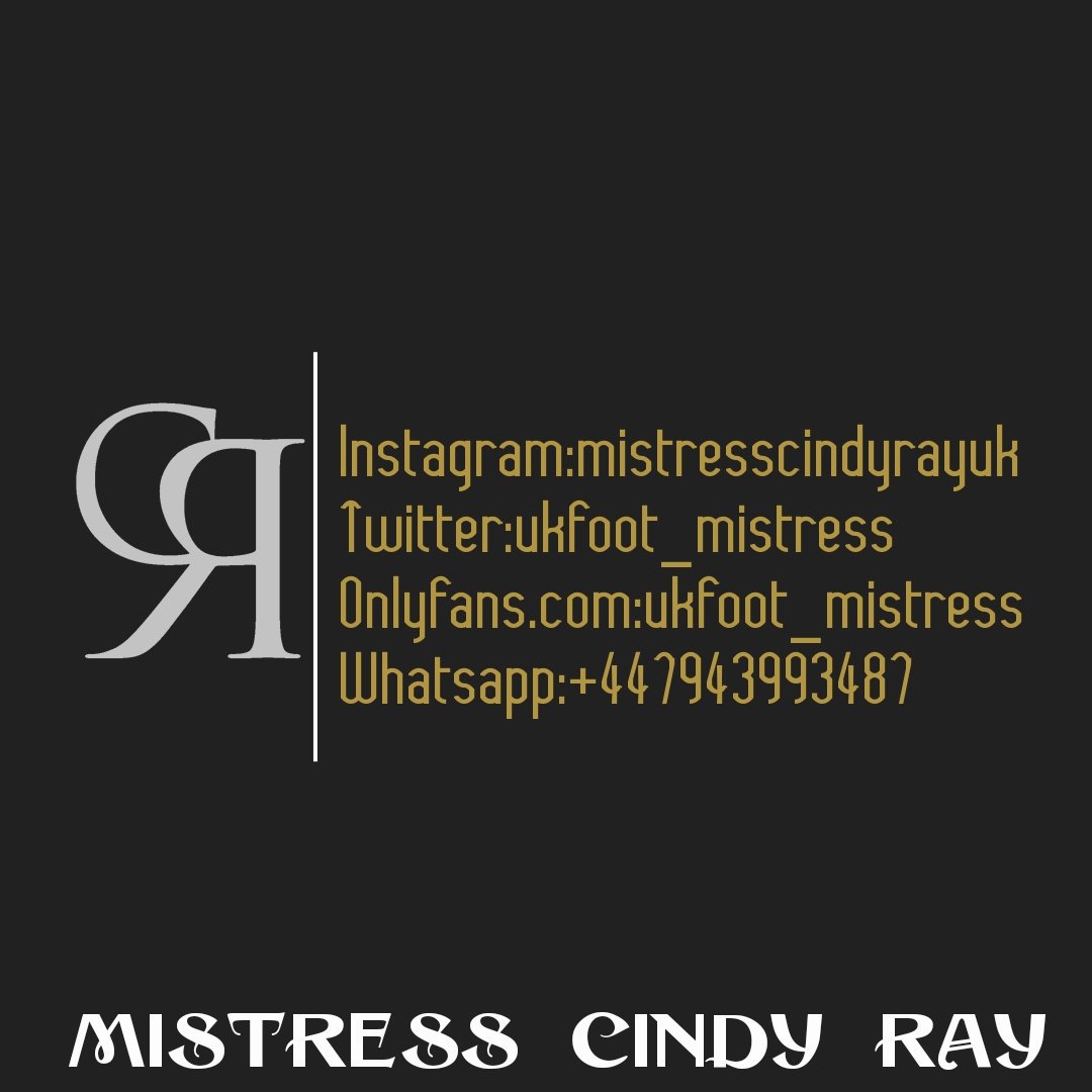 Mistress Cindy Ray on Twitter:
